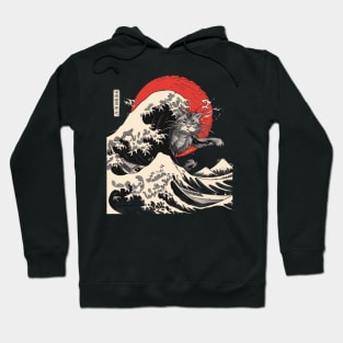 Catzilla Cat Reign of Terror Begins Hoodie